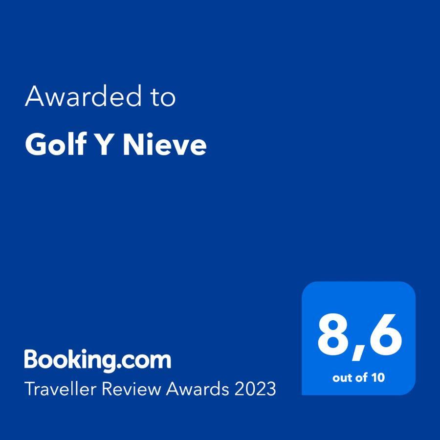 Golf Y Nieve Apartment Sabinanigo Bagian luar foto